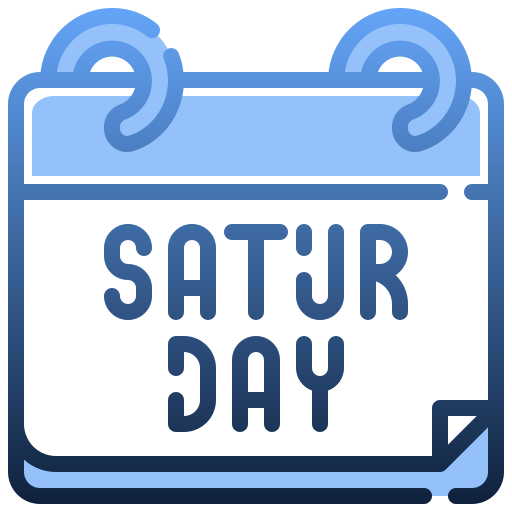 Saturday Generic Gradient icon