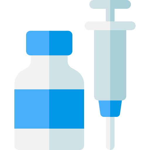 vaccin Basic Rounded Flat Icône