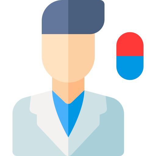 farmacéutico Basic Rounded Flat icono