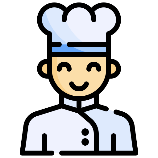 cuoco Generic Outline Color icona