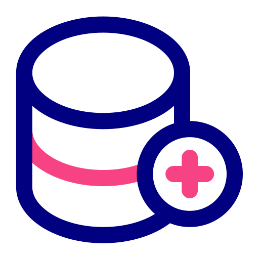 데이터베이스 추가 Generic Outline Color icon