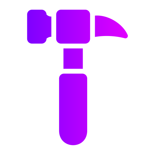 Hammer Generic Flat Gradient icon