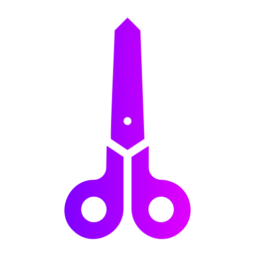 Ножницы Generic Flat Gradient иконка