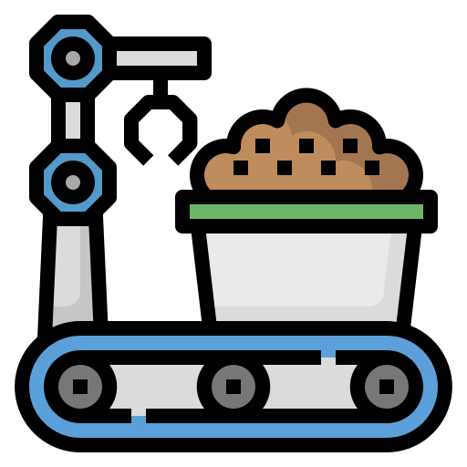 Raw materials Generic Outline Color icon