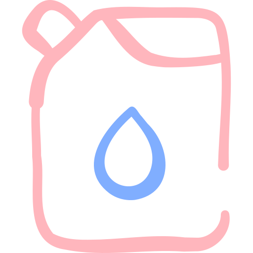 ガソリン Basic Hand Drawn Color icon