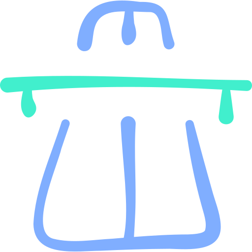 carretera Basic Hand Drawn Color icono