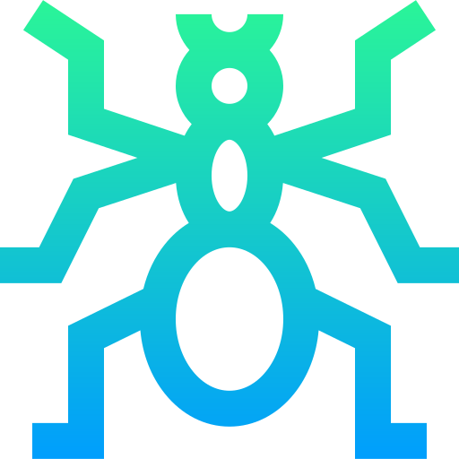 Ant Super Basic Straight Gradient icon