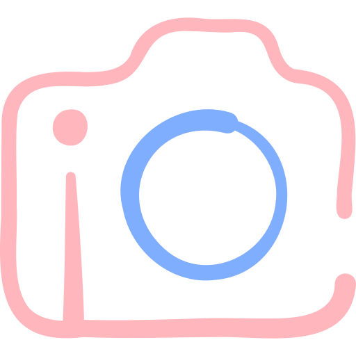 Camera Basic Hand Drawn Color icon