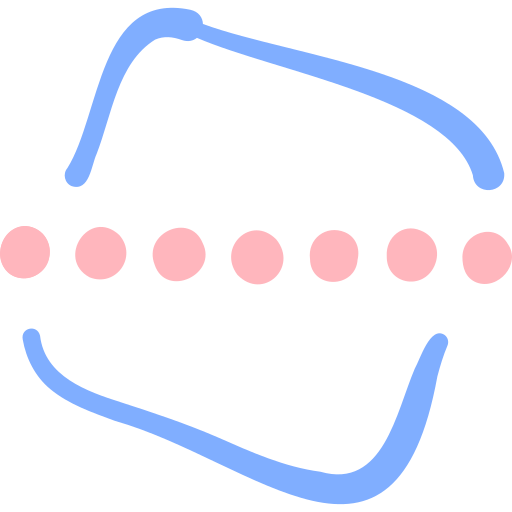 Alignment Basic Hand Drawn Color icon