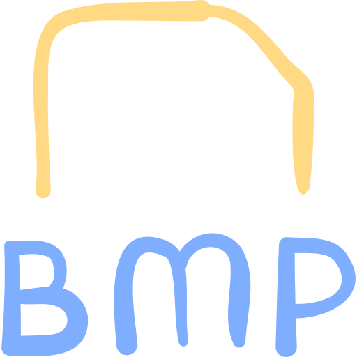 Bmp file Basic Hand Drawn Color icon