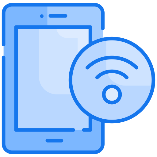 réseau mobile Generic Blue Icône