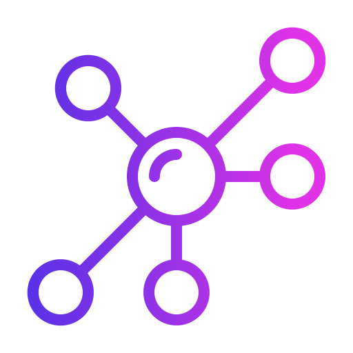 ネットワーキング Generic Gradient icon