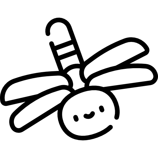 トンボ Kawaii Lineal icon