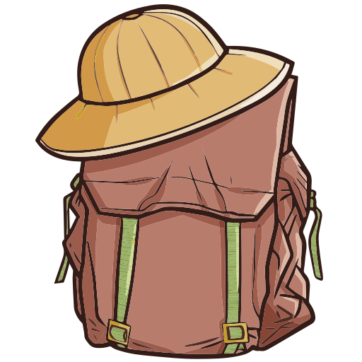 Travel bag Generic Hand Drawn Color icon
