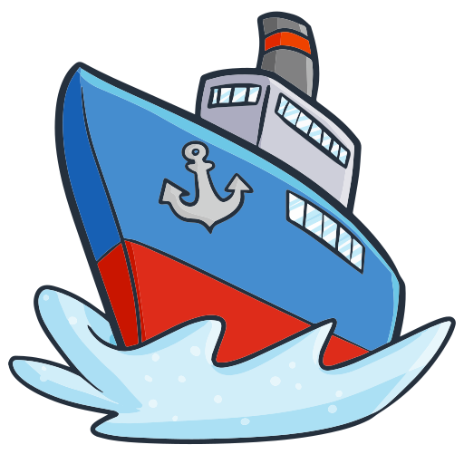 Круизное судно Generic Hand Drawn Color иконка
