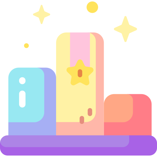 podium Special Candy Flat icon