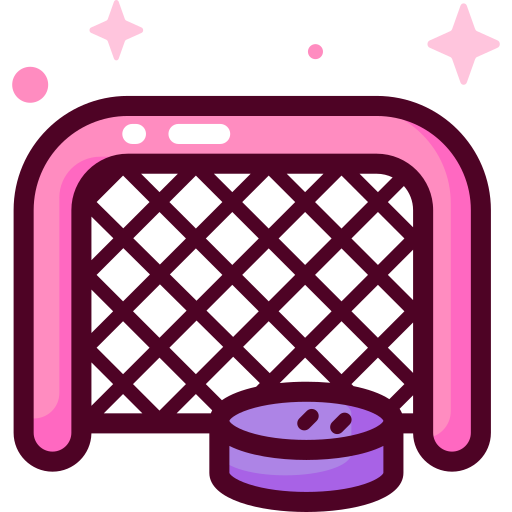 hockey sobre hielo Special Candy Lineal color icono