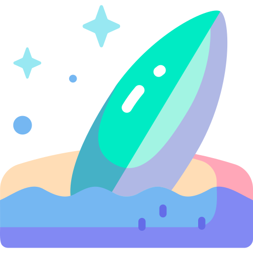 surfen Special Candy Flat icon
