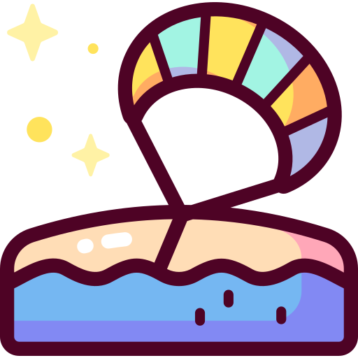 카이트 서핑 Special Candy Lineal color icon