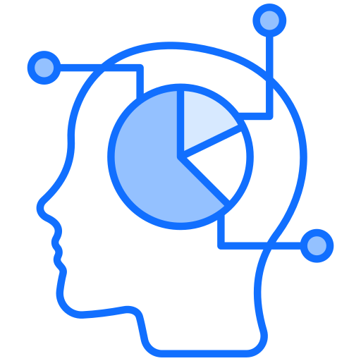 分析的思考 Generic Blue icon