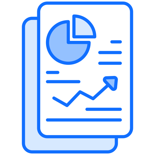 Stats Generic Blue icon