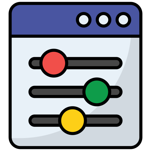 regolazione Generic Outline Color icona