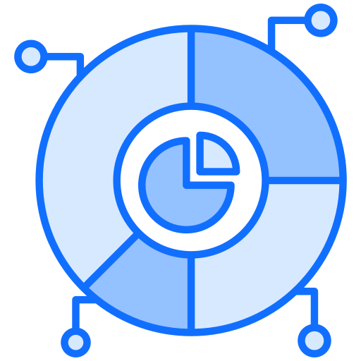 그래프 Generic Blue icon