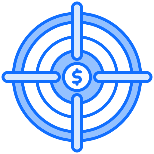 financieel Generic Blue icoon