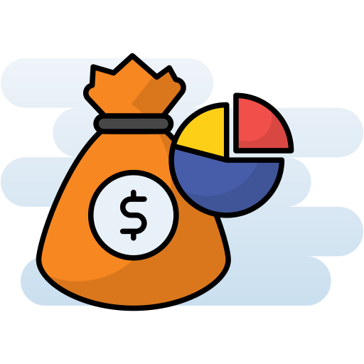 Cash bag Generic Rounded Shapes icon