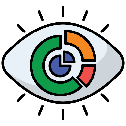 vigilancia Generic Outline Color icono