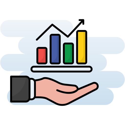 Business chart Generic Rounded Shapes icon