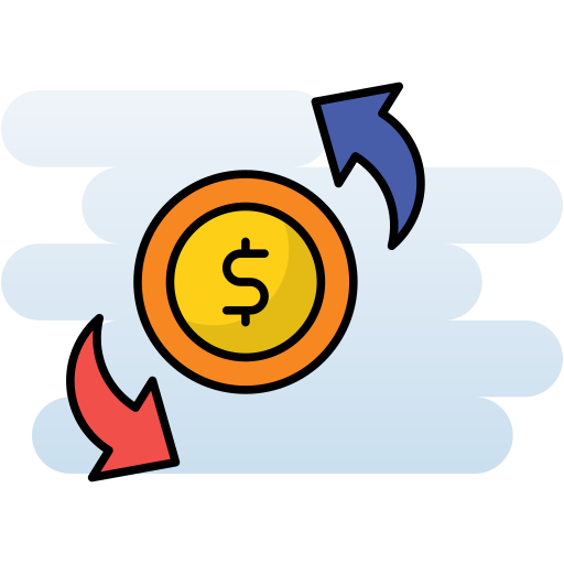 Cash flow Generic Rounded Shapes icon