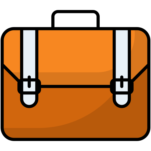 Briefcase Generic Outline Color icon