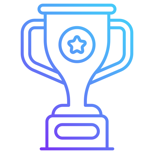 Award Generic Gradient icon