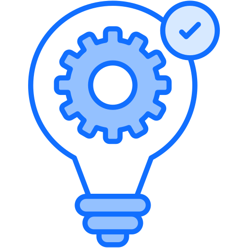 innovation Generic Blue icon