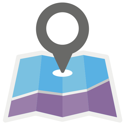 lokalizacja na mapie Generic Flat ikona