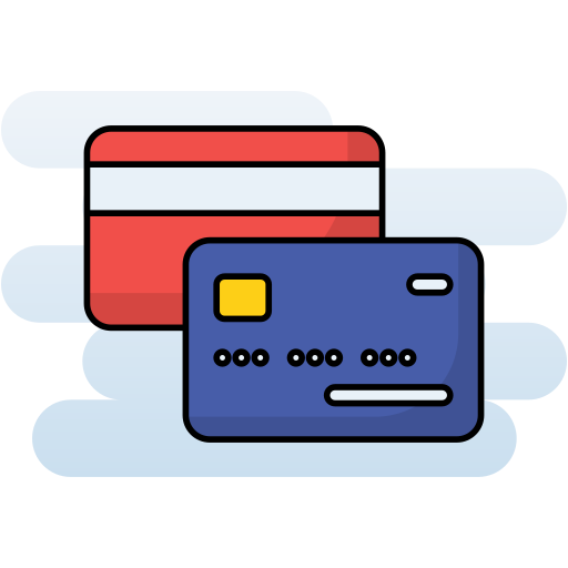 tarjeta de crédito Generic Rounded Shapes icono
