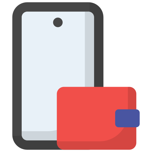 portafoglio digitale Generic Flat icona