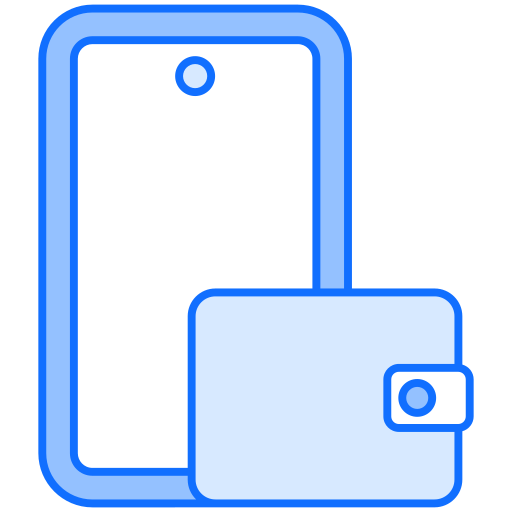 cyfrowy portfel Generic Blue ikona