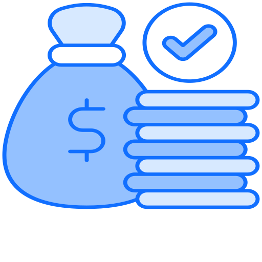 begroting Generic Blue icoon