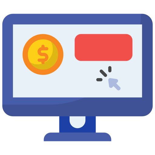 pay per click Generic Flat icona