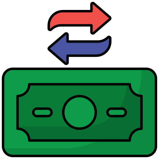 transazione di denaro Generic Outline Color icona