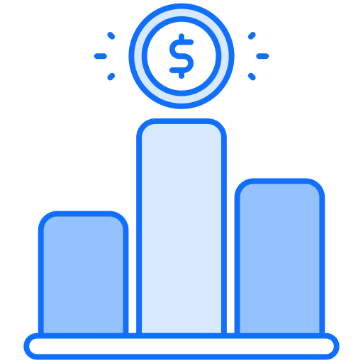 podium Generic Blue icoon