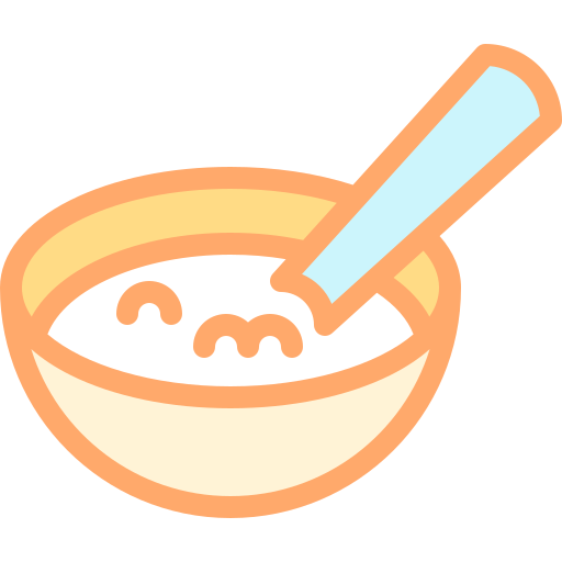 porridge Detailed color Lineal color icona