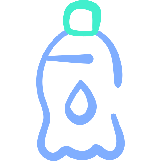 Вода Basic Hand Drawn Color иконка
