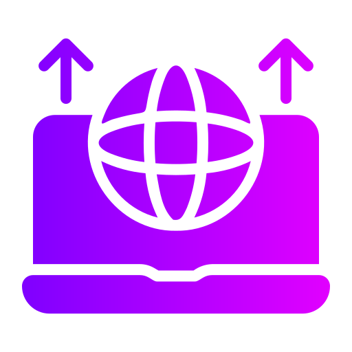 Web Generic Flat Gradient icon