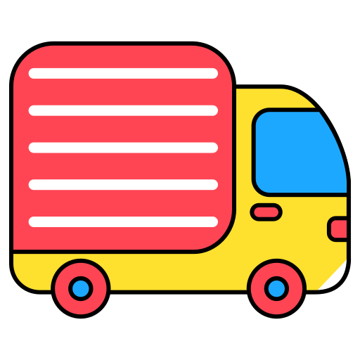 voiture de livraison Generic Outline Color Icône