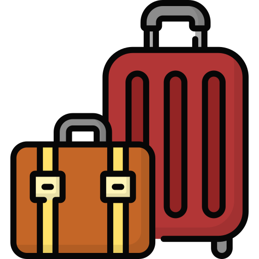 equipajes Generic Outline Color icono