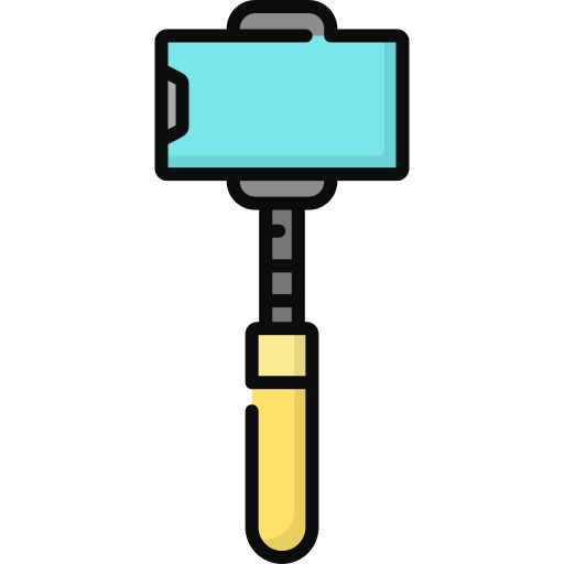 selfie-stick Generic Outline Color icon