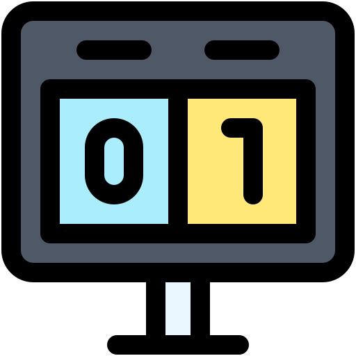 Score board Generic Outline Color icon